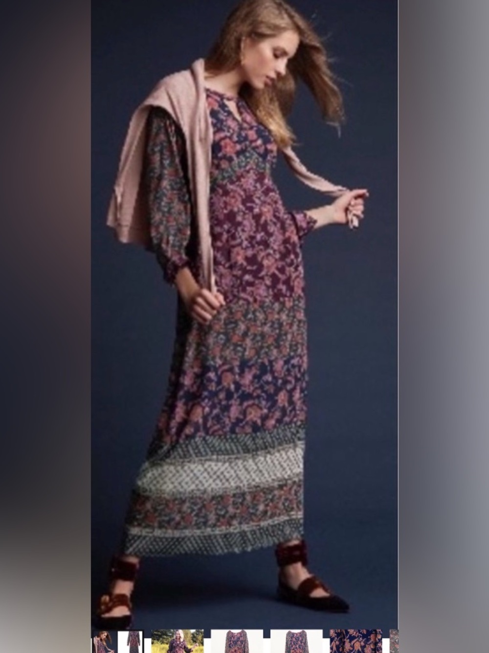 CAbi Festival Maxi Dress - Medium